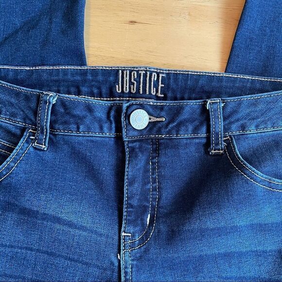 Justice Midrise Super Skinny Jeans size 12 plus - Picture 2 of 4